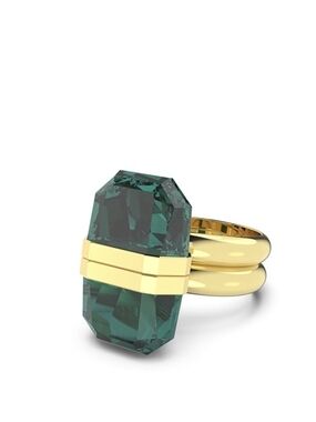 Swarovski Lucit Emerald Cocktail Ring